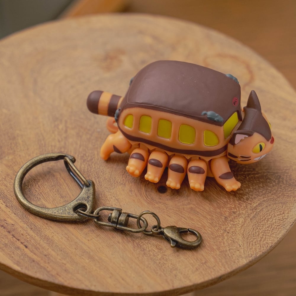 となりのトトロ プルバックキーホルダー ネコバス（9522） | すすのこ