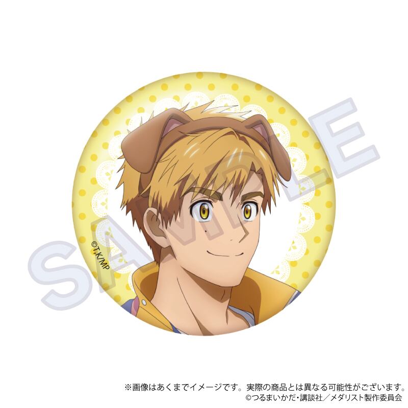 メダリスト アイススケート缶バッジ ✨漫画『メダリスト』オンライン販売グッズ✨ フィギュアスケートの