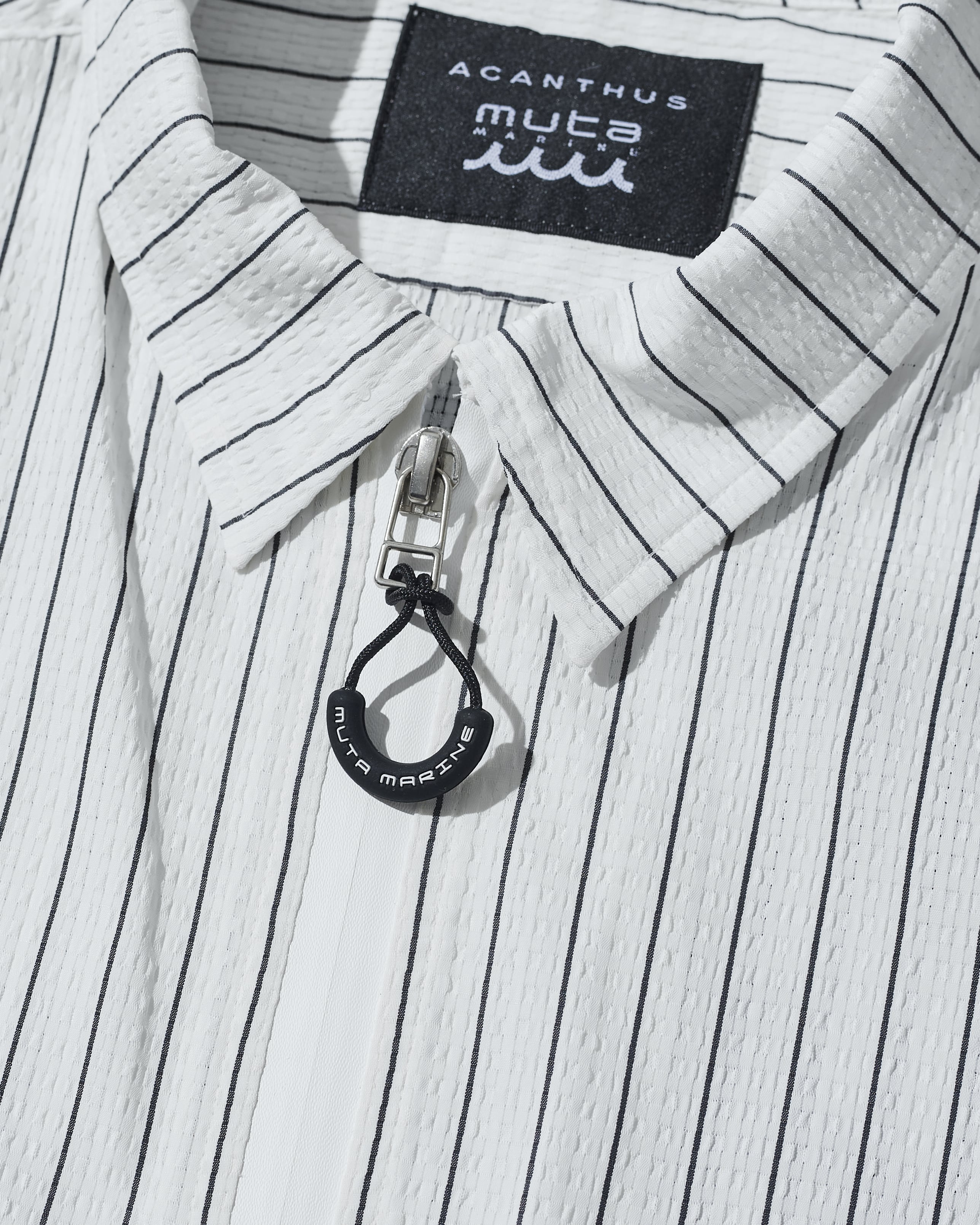 muta MARINE × ACANTHUS ジップアップ 半袖シャツ | ACANTHUS ONLINE STORE