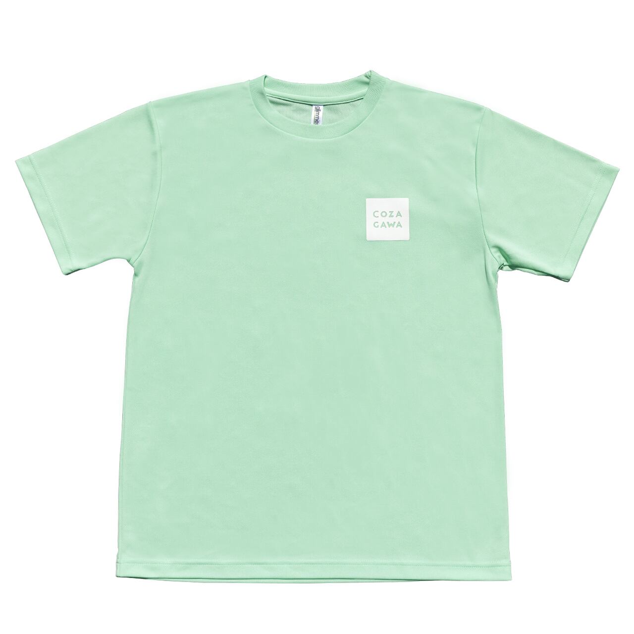 COZAGAWA - Tシャツ（メロン：ドライ）バックプリント 古座川 Sacred