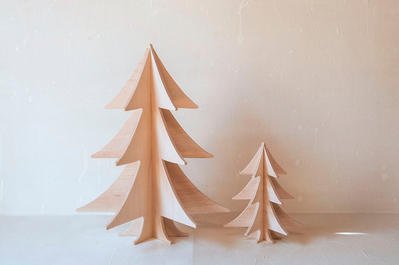 クリスマスもみの木　飾り付け　2個まとめて