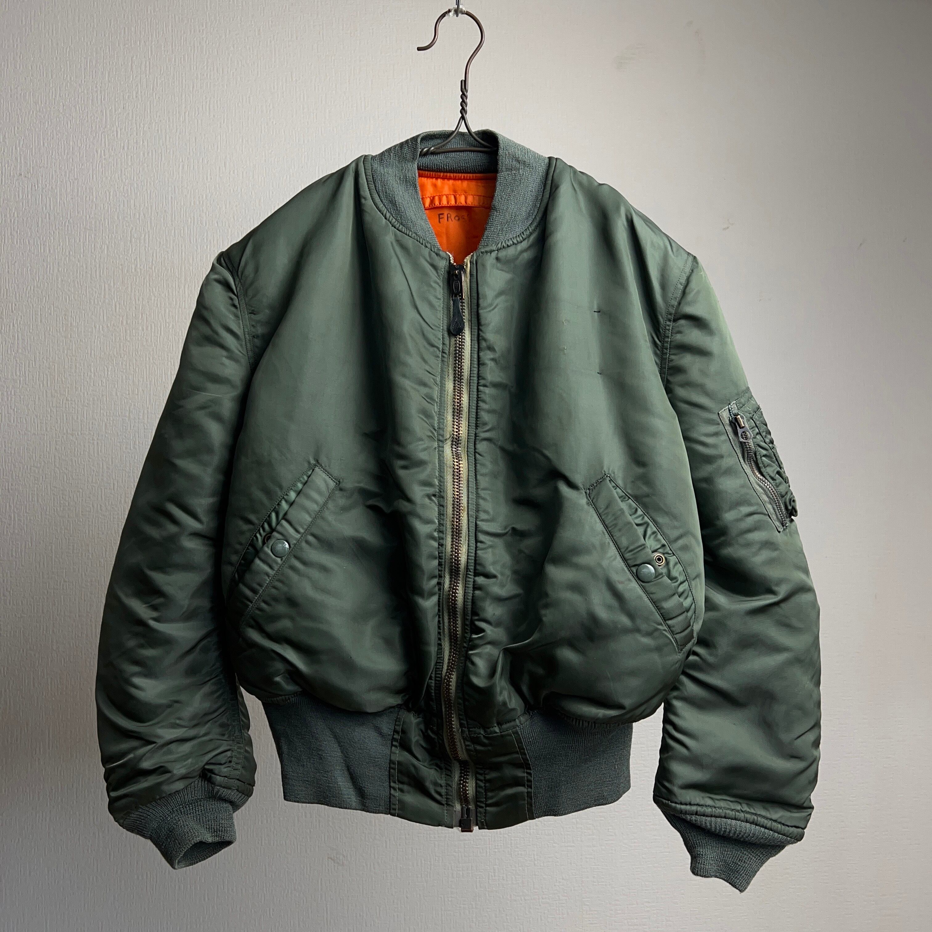 USAF "MA" D FLIGHT JACKET 美品 SIZE Medium 's