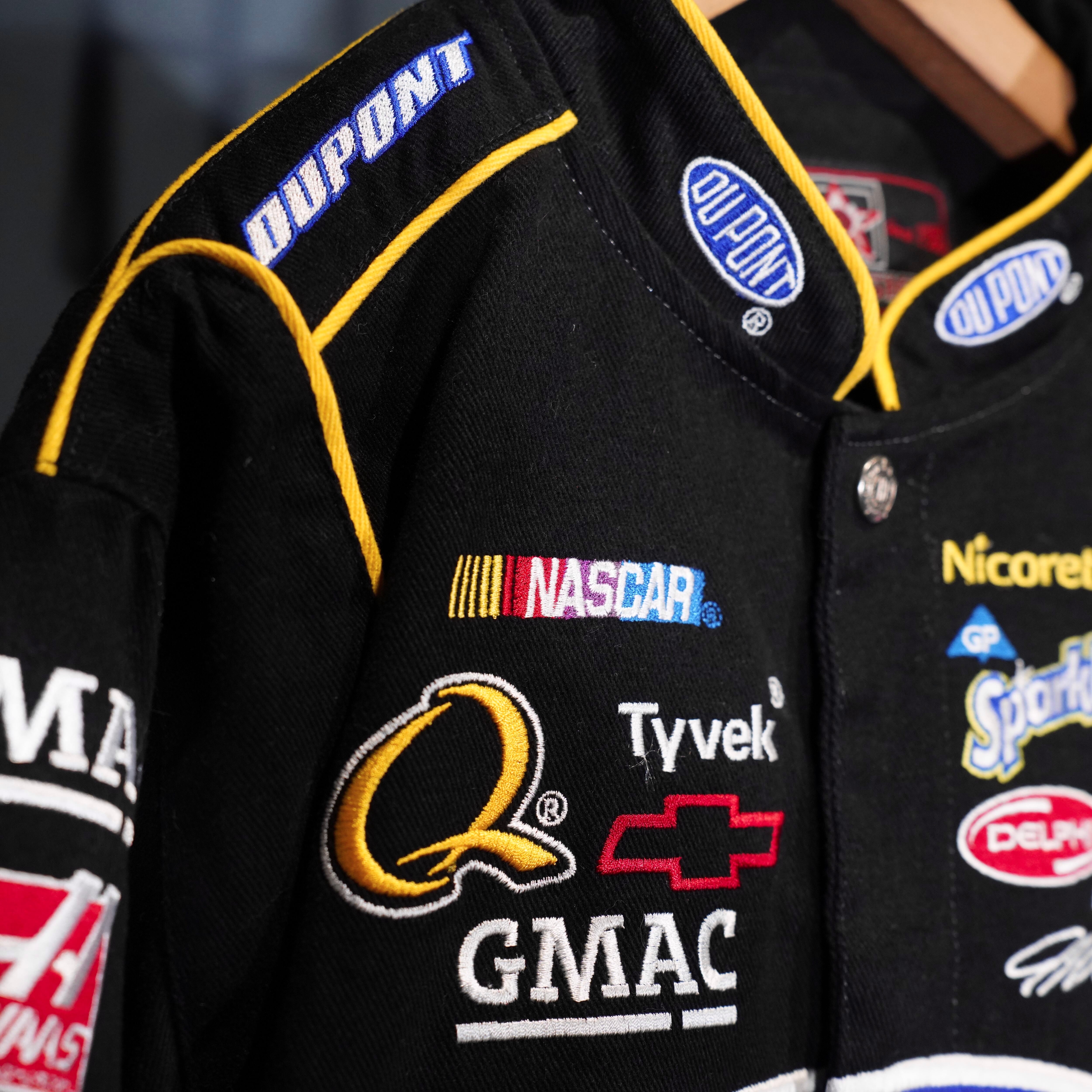 USA VINTAGE JH DESIGN JEFF HAMILTON EMBROIDERY DESIGN RACING