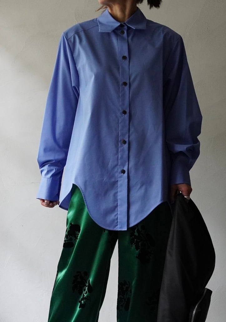 enfold ENFOLD ASYMMETRY-ROUND SHIRT 【公式通販】 enfold ENFOLD ASYMMETRY-ROUND SHIRT 【公式通販】