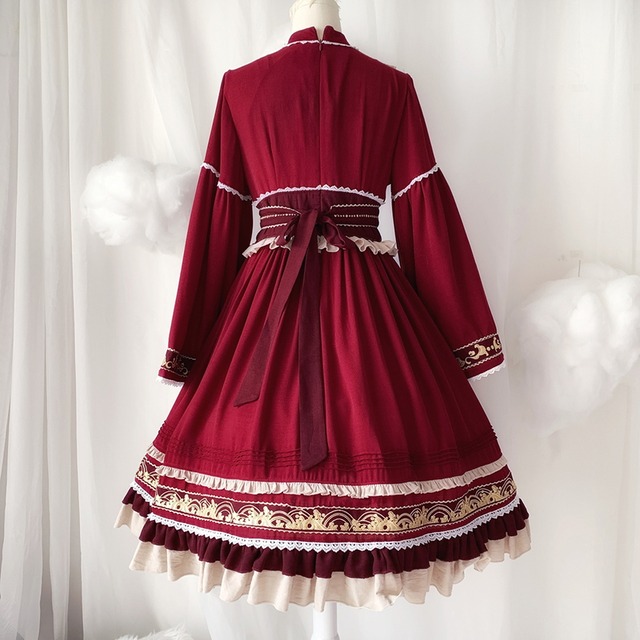 ゴスロリ系 病み可愛い ワンピ ネックギャザー ハイウエスト ワイドスリーブ ロリータ 上品 韓国ファッション 原宿系 フェス イベント コスプレ衣装 10代 代 天使と悪魔 サブカル系ファッション Seasonz ゴスロリ系 病み可愛い ワンピ ネックギャザー ハイウエスト ワイドスリーブ ロリータ 上品 韓国ファッション 原宿系 フェス イベント コスプレ衣装 10代 代 天使と悪魔 サブカル系ファッション Seasonz
