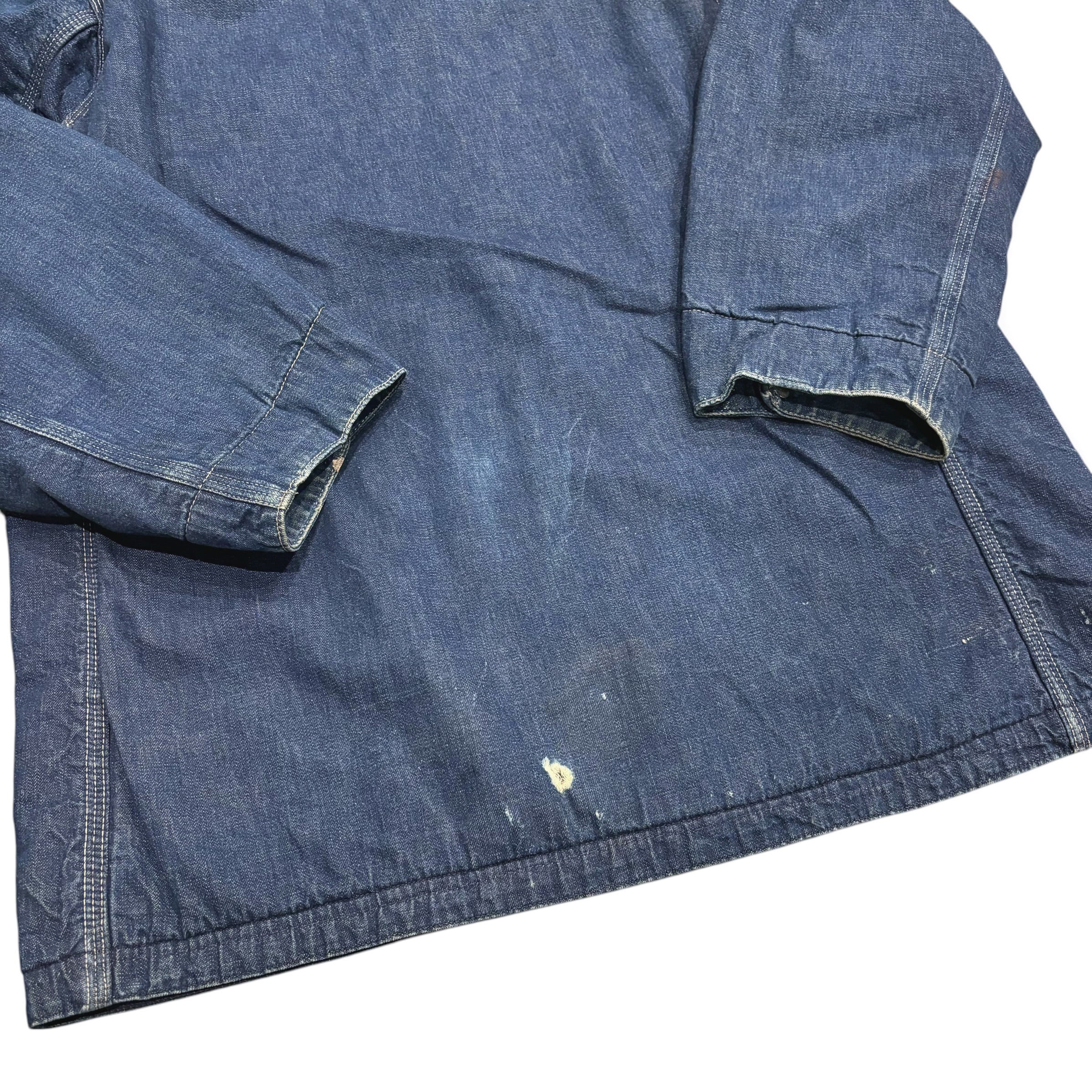 60's Sears HERCULES Blanket Lined Denim Coverall 38 40 60's Sears HERCULES Blanket Lined Denim Coverall 38 40