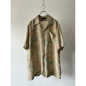-Polo by Ralph Lauren- Flower Pattern Linen S/S Shirt