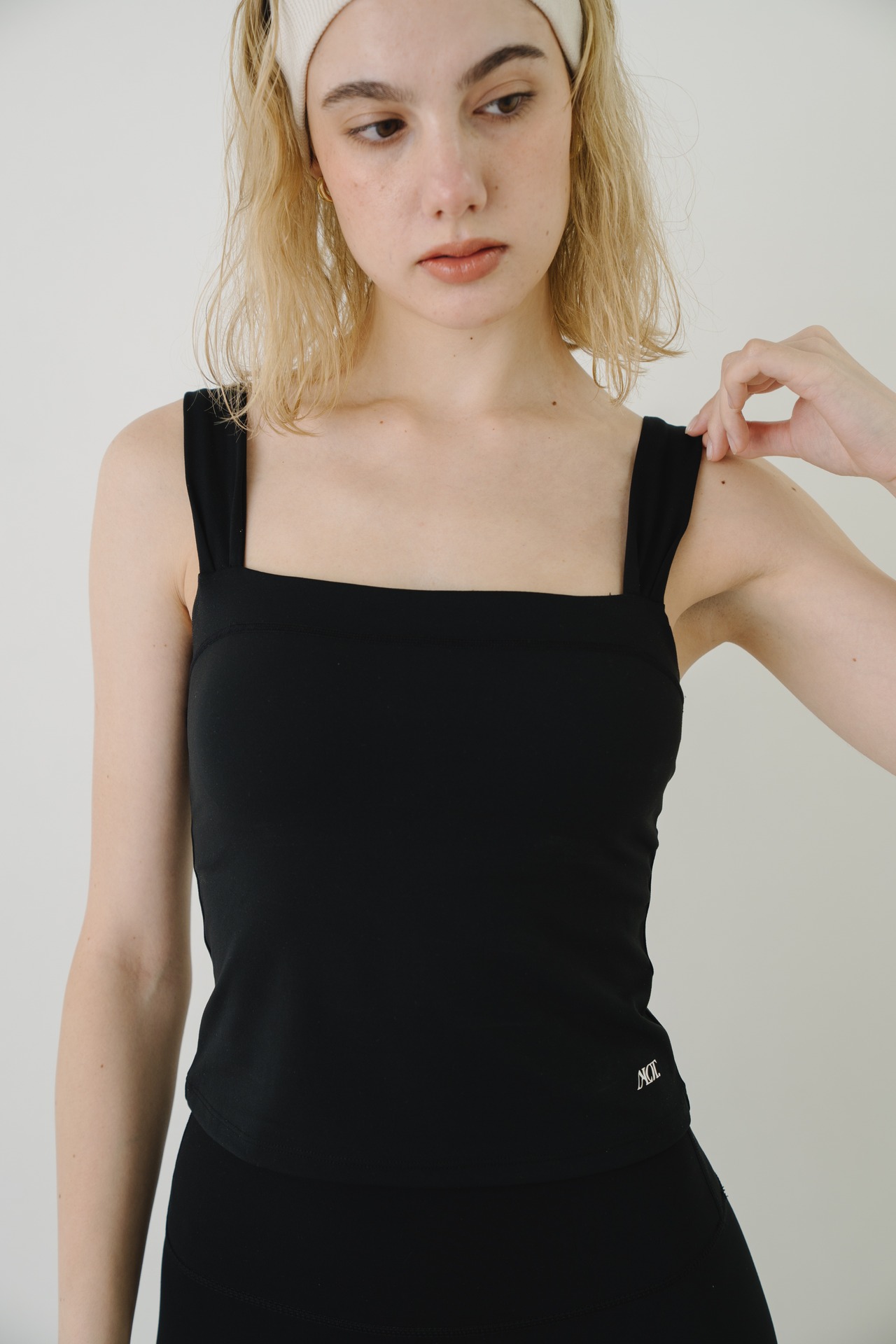 Square Neck Bra Top【3 colors】