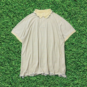 BIGポロ 水色mellowフリル ワンピース チュニック