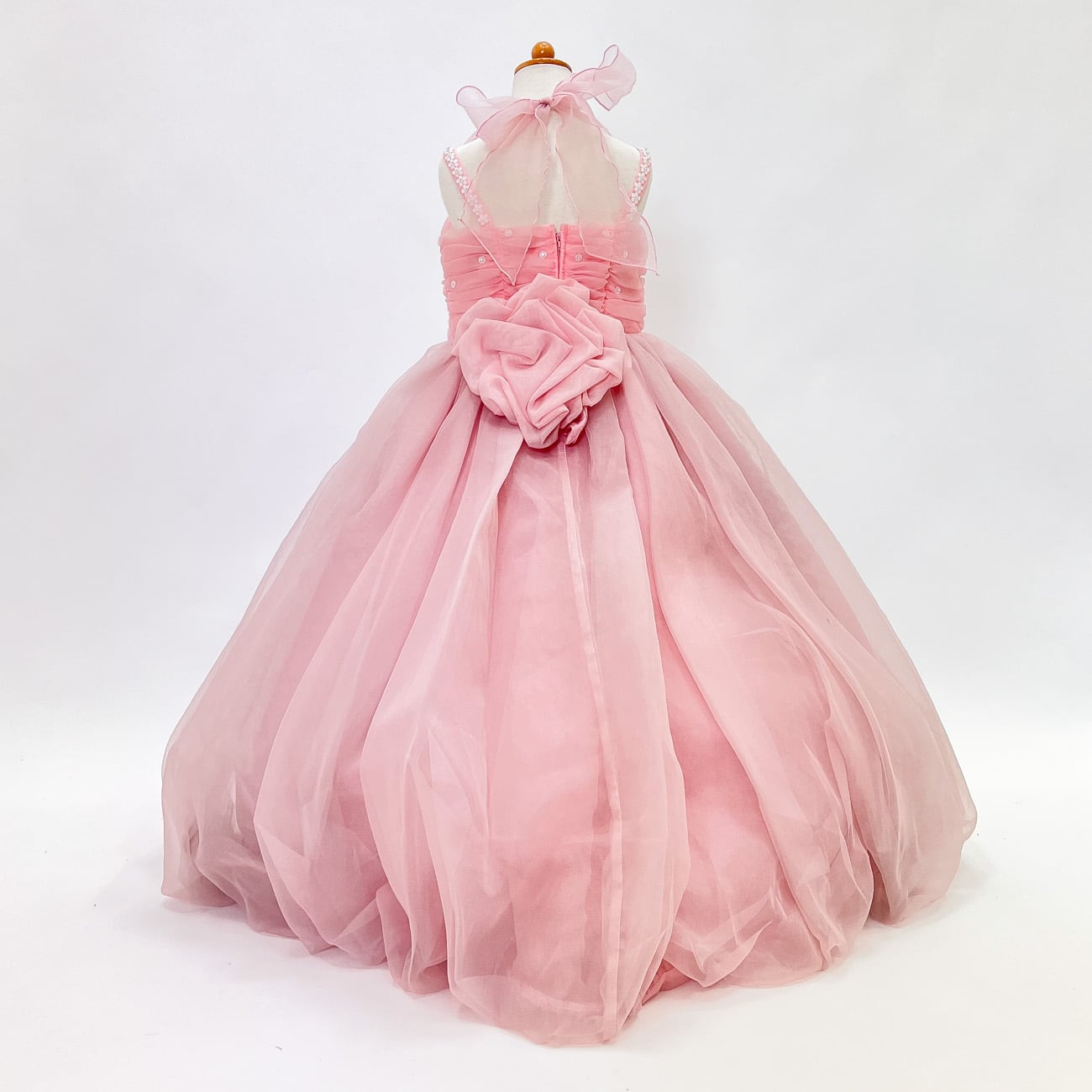 中古 キッズドレス 子供ドレス ピンク 7才サイズ I'm 撮影衣装 結婚式