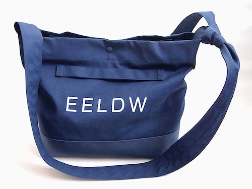 2WAY ショルダー バッグ　"2WAY SHOULDER BAG"  (NAVY / LOGO WHITE)