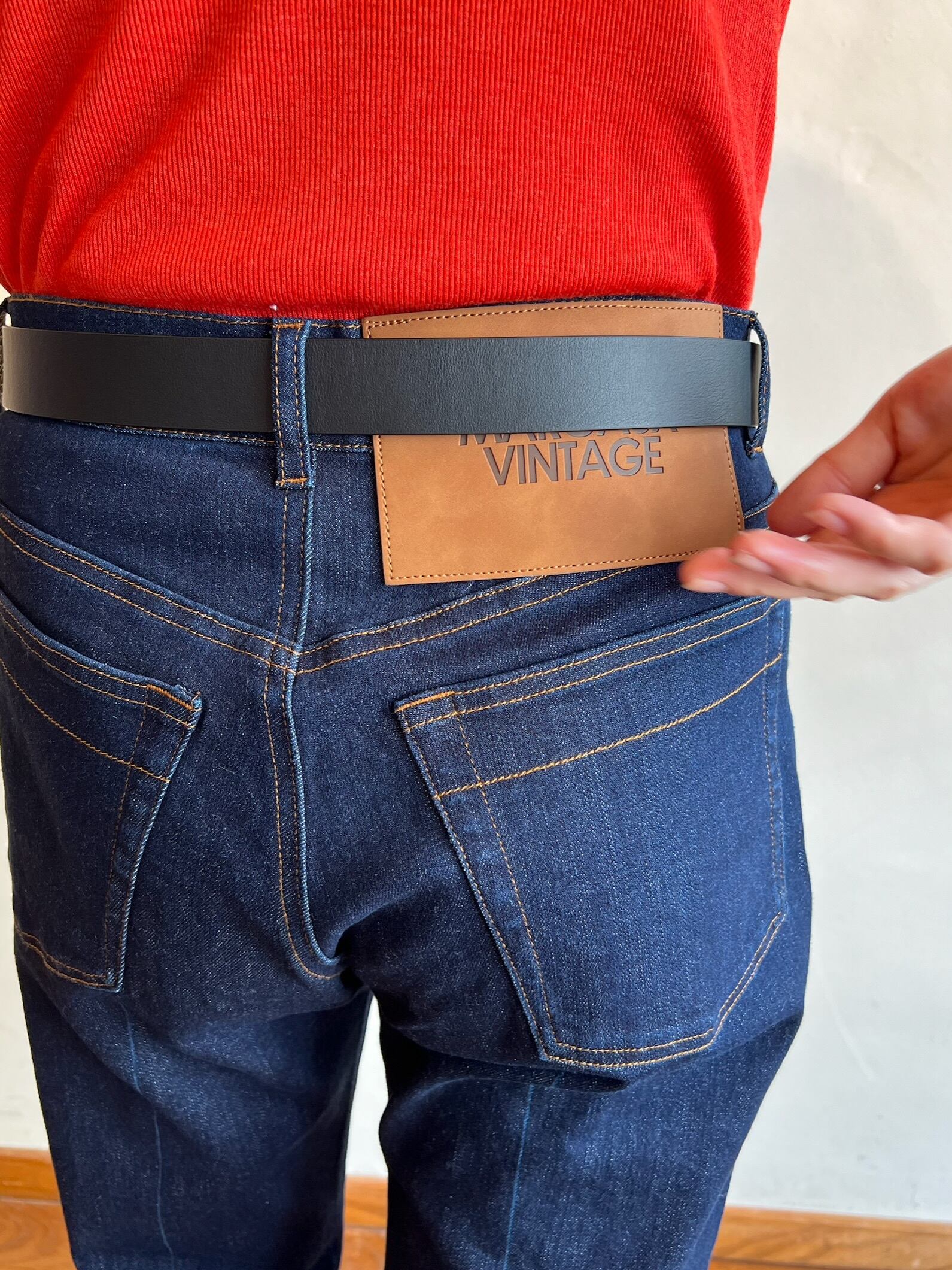 MARGAUX VINTAGE / onewashセンター加工デニム | anouk