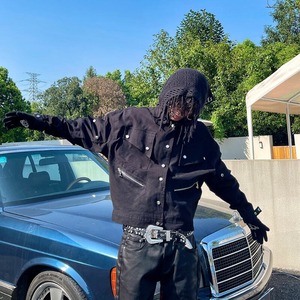 SOUTH ｍultizipper lapel jacket