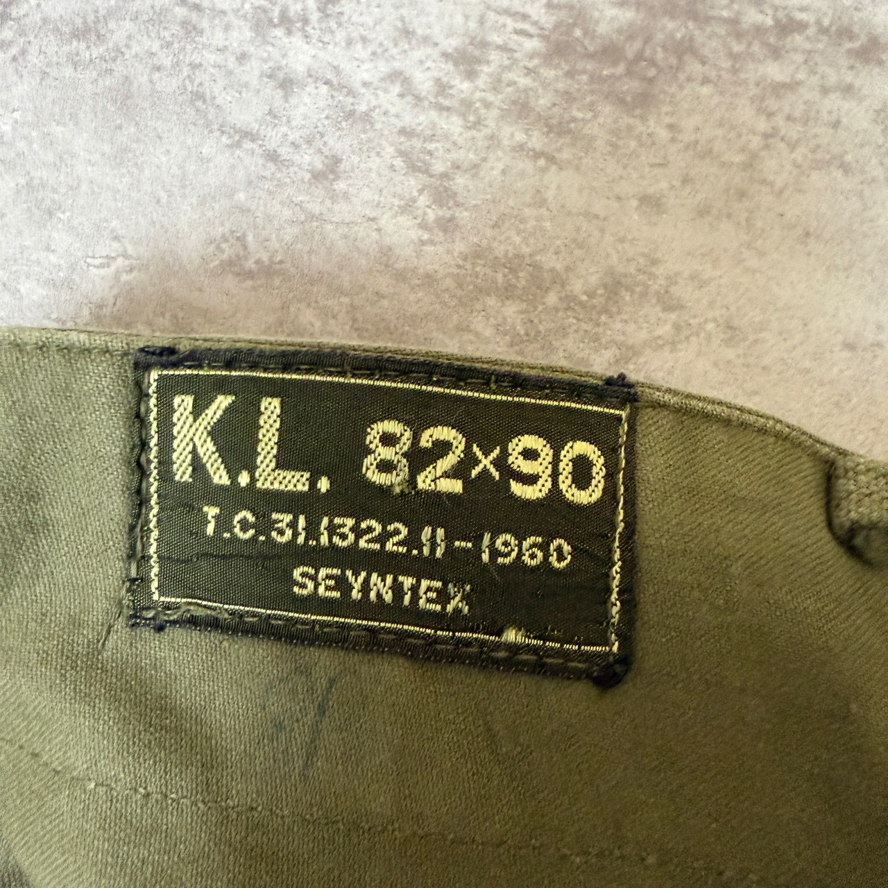 60's Double-Faced Cargo Pants Dutch Army 60年代 ダブルフェイス カーゴパンツ オランダ軍 ミリタリー ヴィンテージ ビンテージ  TT2026-0027 - 9