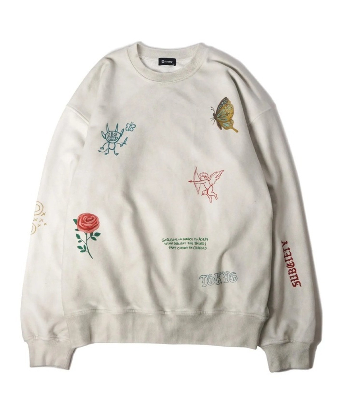 Subciety / Memorial sweat / スウェットクルーネック / 152-36120 - 1