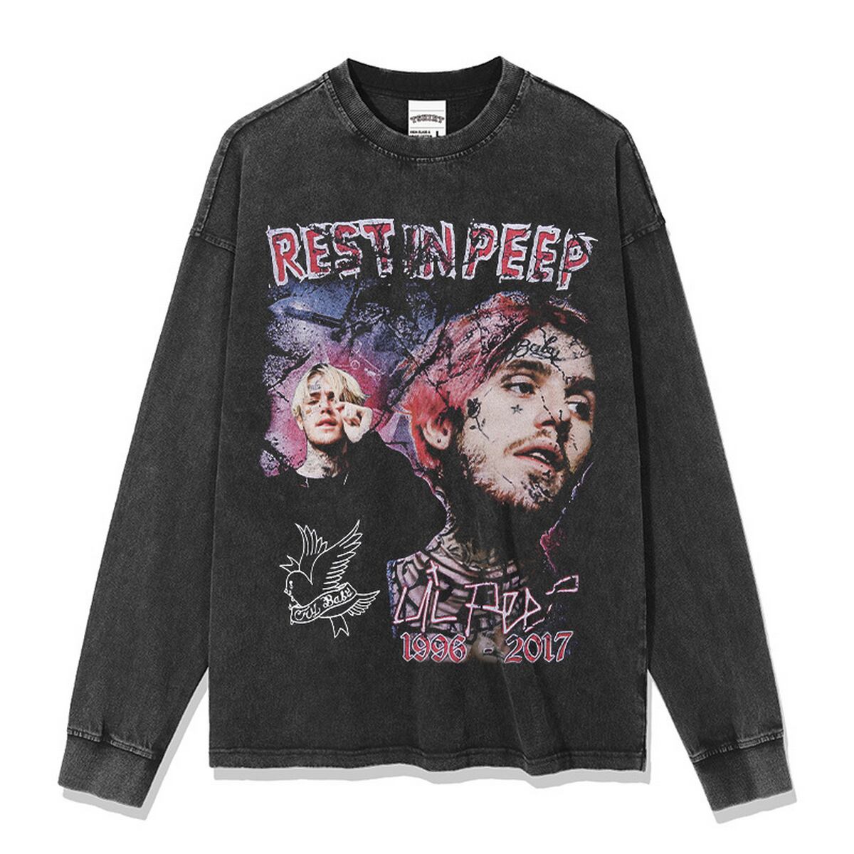 VINTAGE ストリート LIL PEEP Tシャツ T926 | wshot VINTAGE ストリート LIL PEEP Tシャツ T926 | wshot