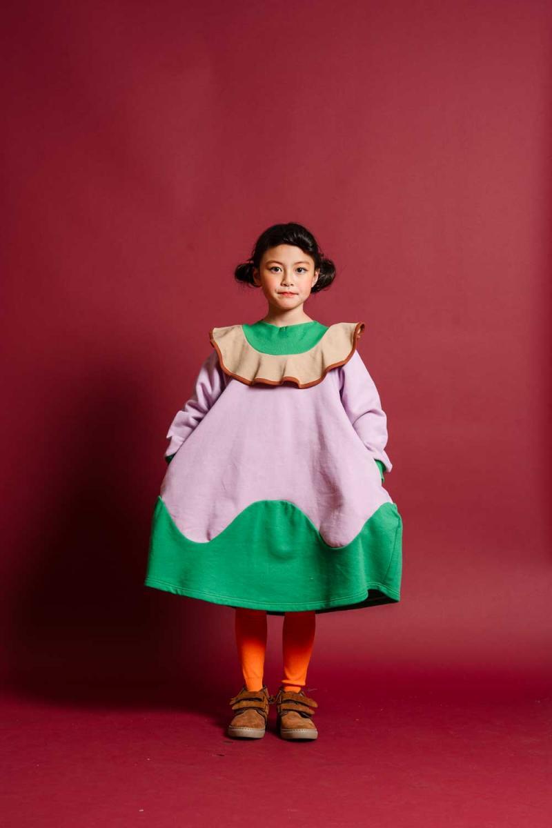【26AW】ZOZIO(ゾジオ)Kimbely one piece (M/L)ワンピース ラベンダー