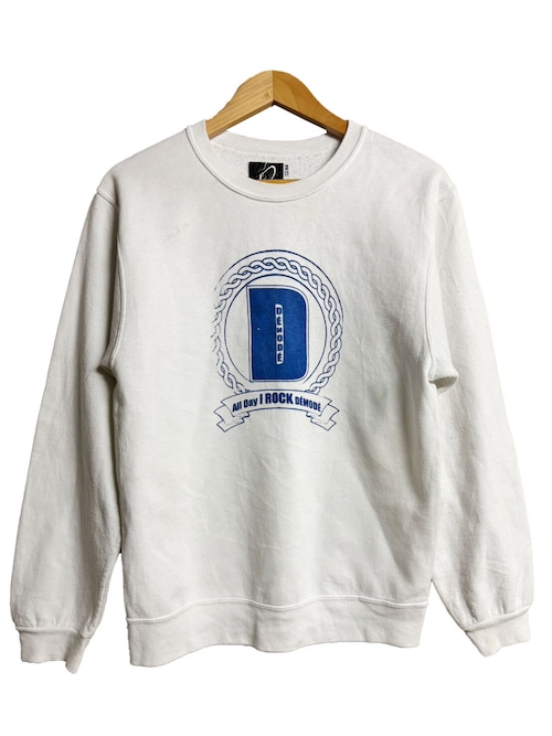 【古着】長袖スウェット All Day I ROCK DEMODE