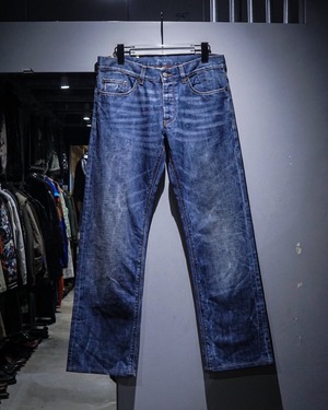 【add (C) vintage】“PRADA” Good Aging Straight Denim Pants