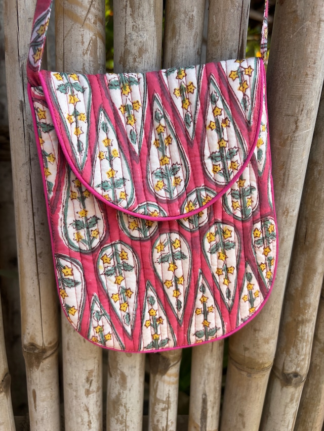 Hand Block Print Mini Bag