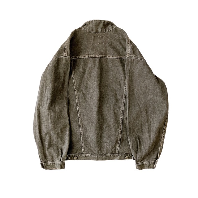 90's OLD GAP "BLACK DENIM" JACKET. made in USA オールドギャップ アメリカ製 ブラック デニム