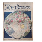 30s フランス Mon Ouvrage 刺繍手芸新聞 アンティーク