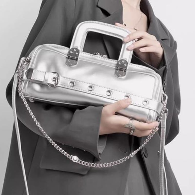 レトロ チェーンストラップ ハンドバッグ 1012 | LINO