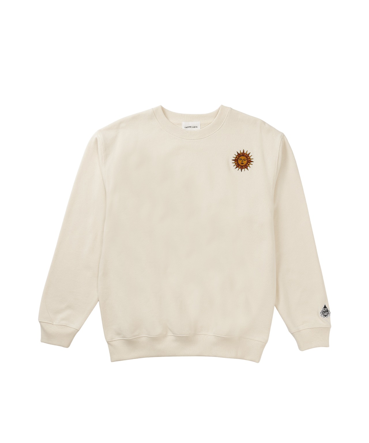 SUN&MOON EMBROIDERY SWEAT TRAINER［HSC012］