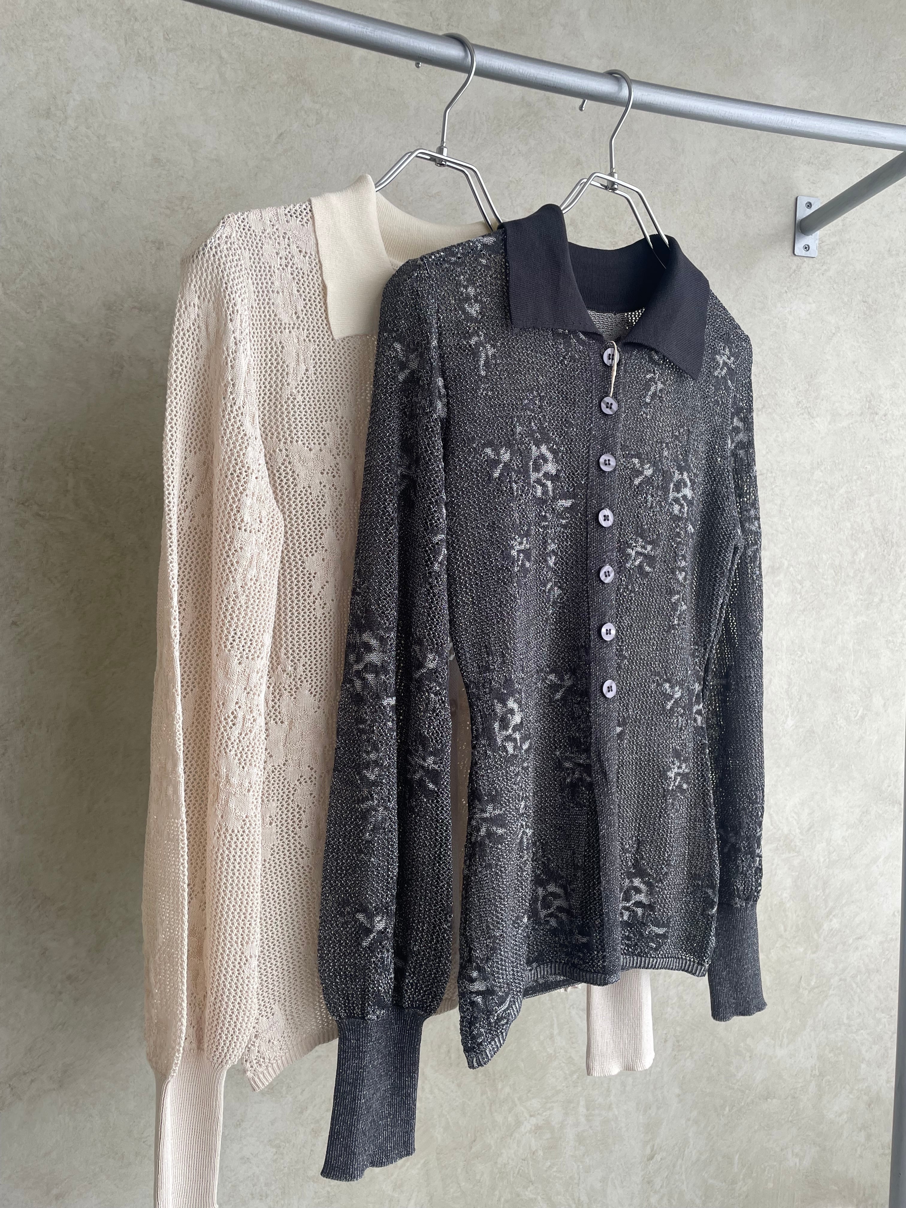 【即納】lace like poro cardigan