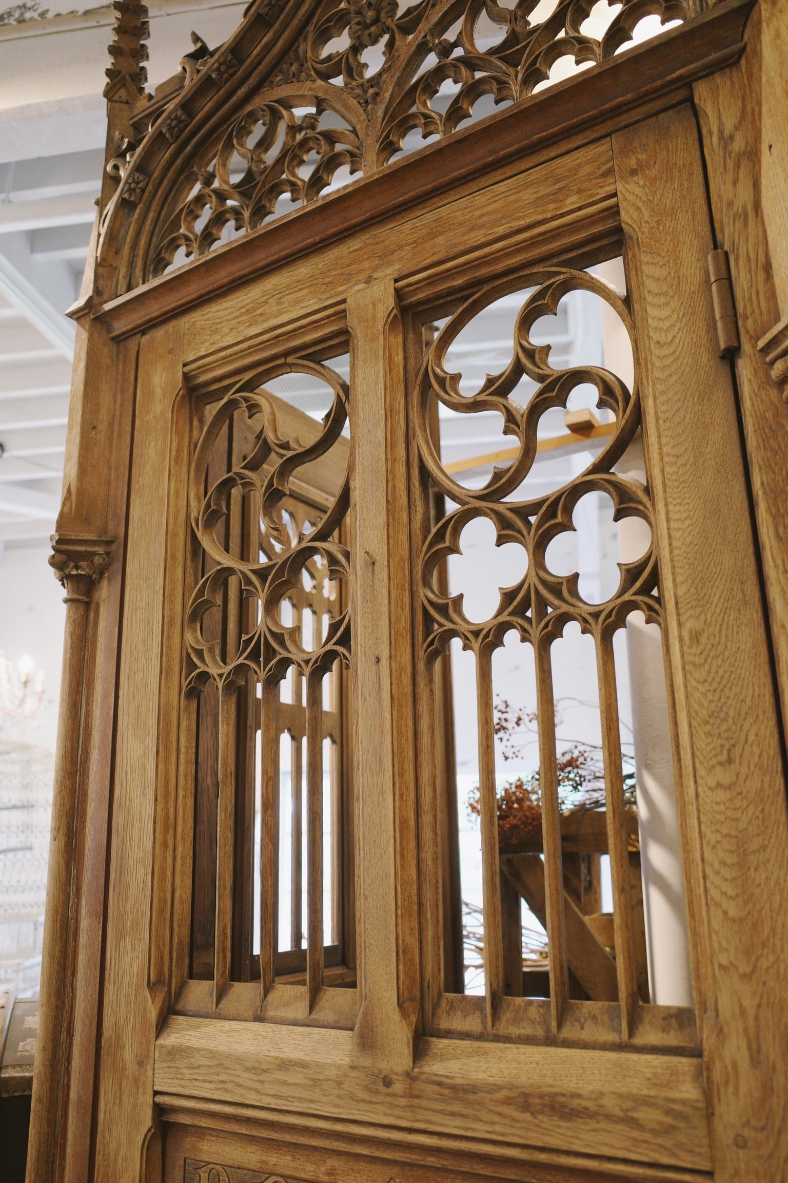 チャーチ/教会告解室/教会/アンティーク/ディスプレイ/空間装飾