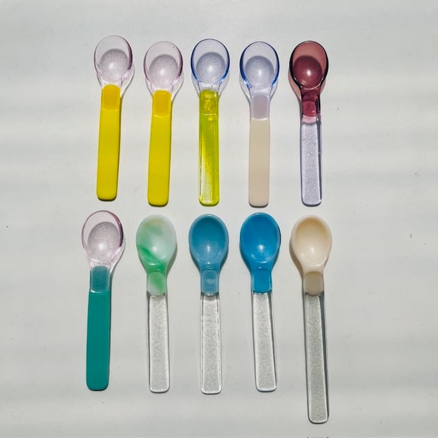 天気雨 バイカラースプーン カラー | ihana design(イハナデザイン）