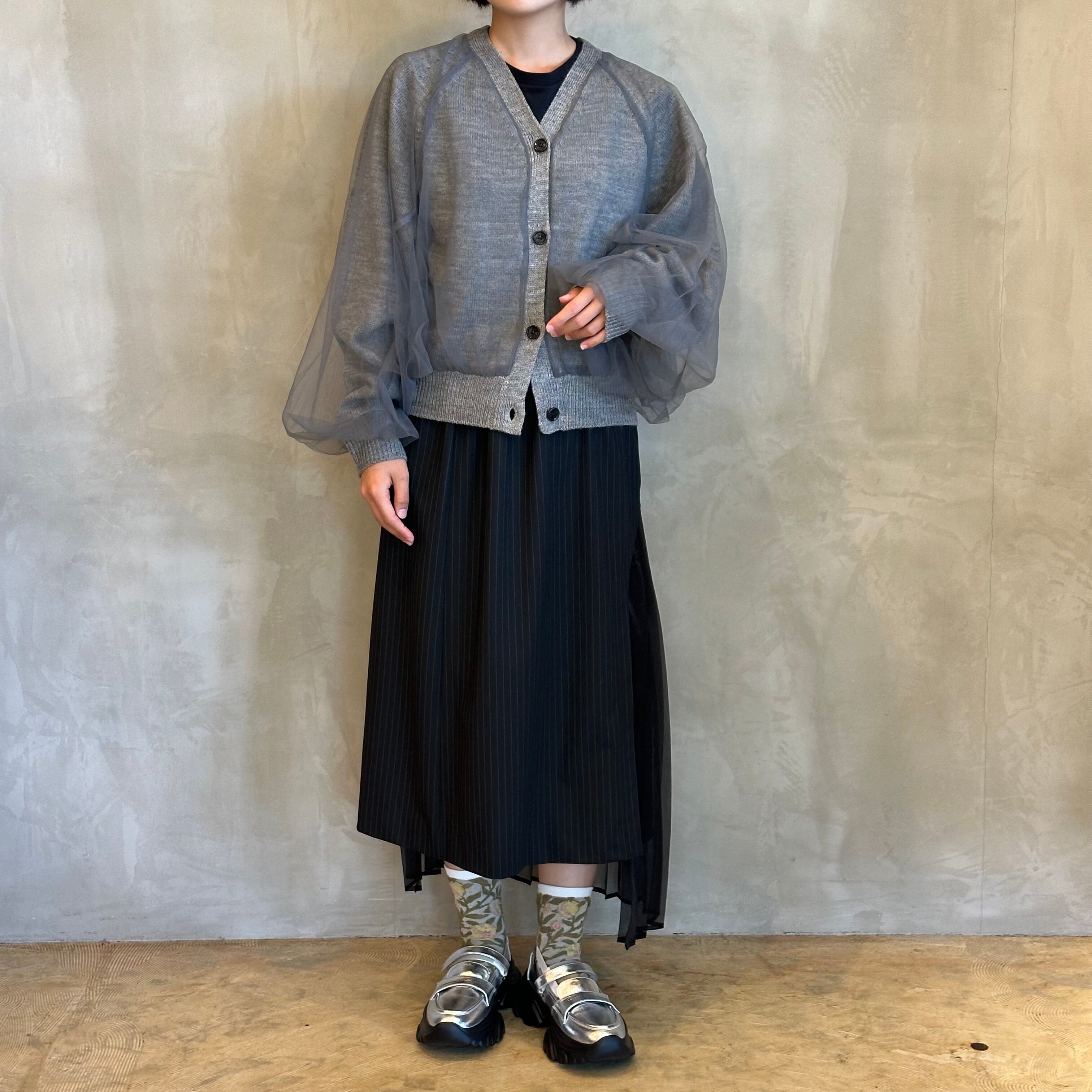 【定価 20,900 円】☆新品☆MARECHAL TERRE プリーツ切り替え ロングスカート MARECHAL TERRE/ウォッシャブルプリーツスカート | 20ｰtwentyｰ