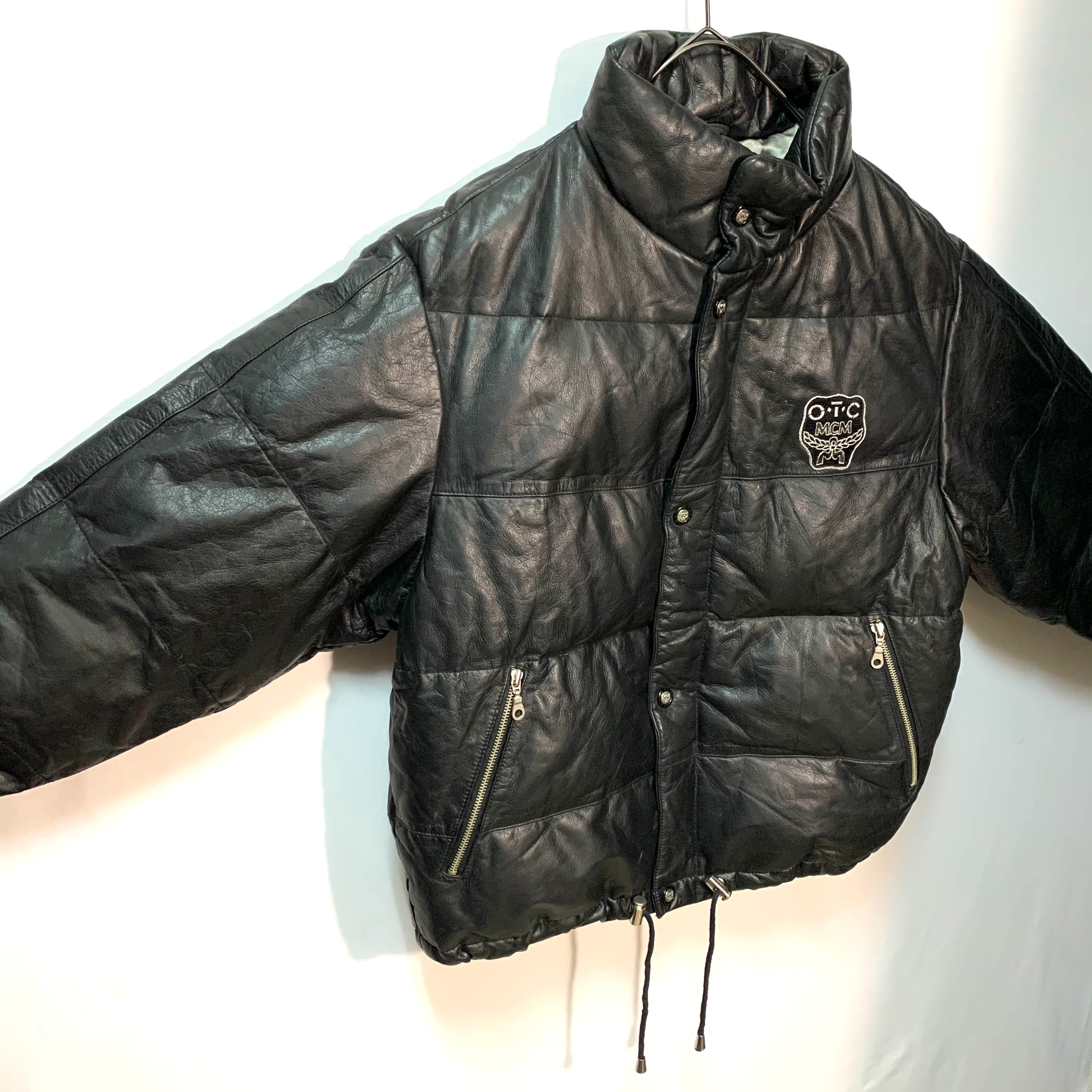 OTC by MCM Leather Down Jacket | 古着屋 SALVATION WEAR