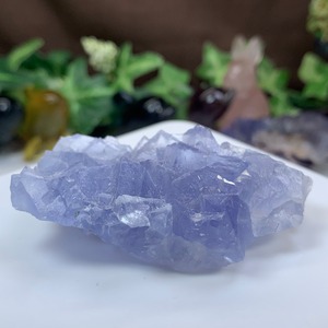 46.3個セット☆幻想的な色合い☆ヤオガンシャン産・パープルフローライト原石