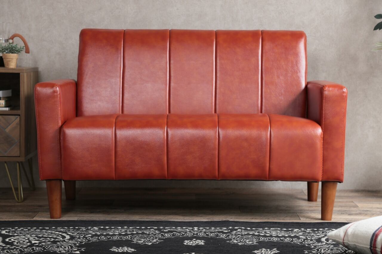 Theo 2人掛 PVCレザーソファ | karitoku