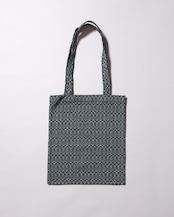 WV Original / nobody’s perfetc Tote Bag - Green Herringbone