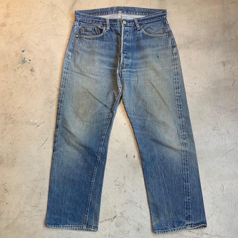 70's Levi's リーバイス 501 66前期 デニム スモールe バックポケット裏シングル 刻印6 赤耳 セルヴィッジ W34 USA製 希少  ヴィンテージ BA-1254 RM1623H | agito vintage powered by BASE