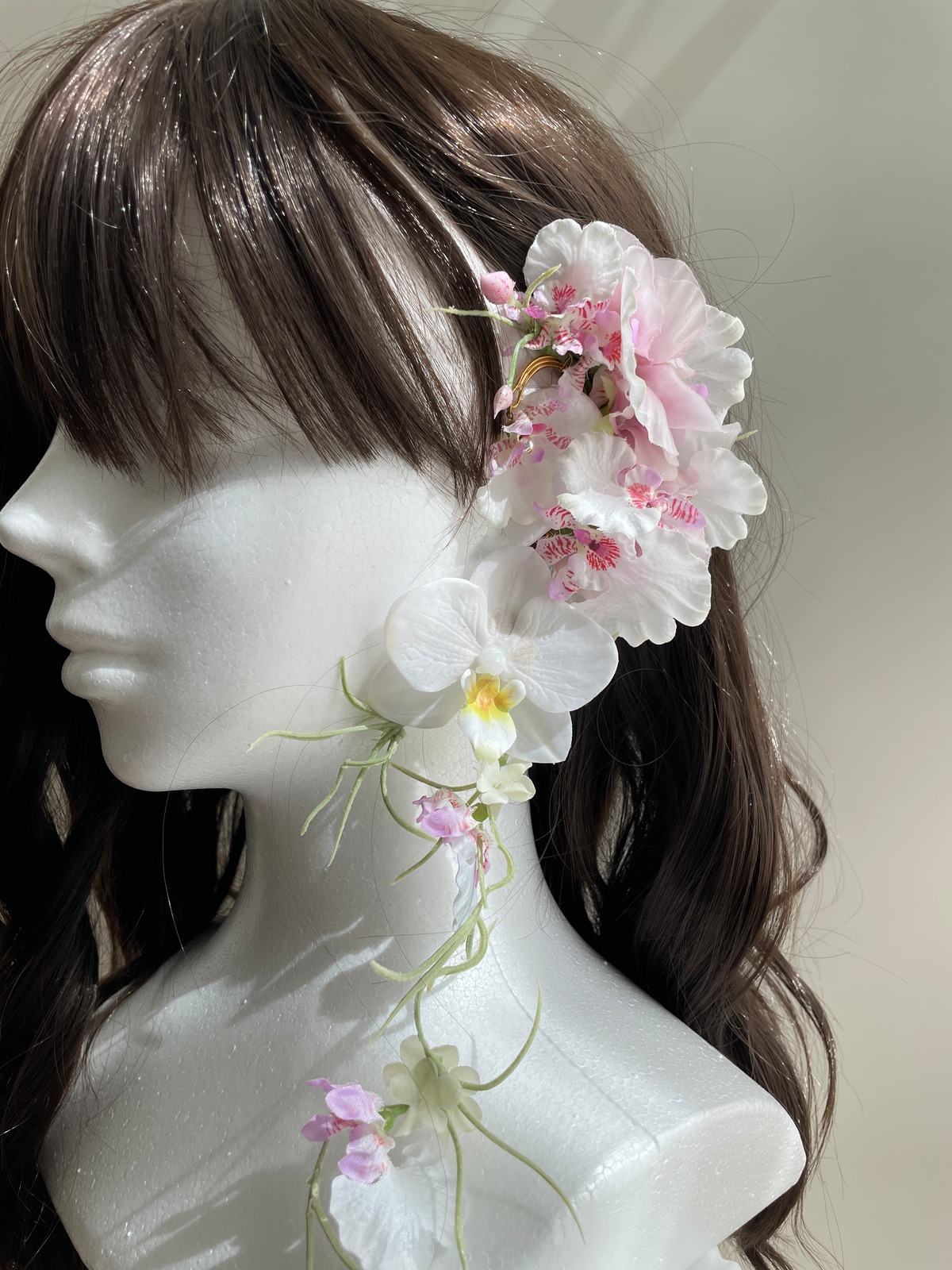 ミモザ ヘッドパーツ&イヤーフック （ショートヘアーやベリーショート 