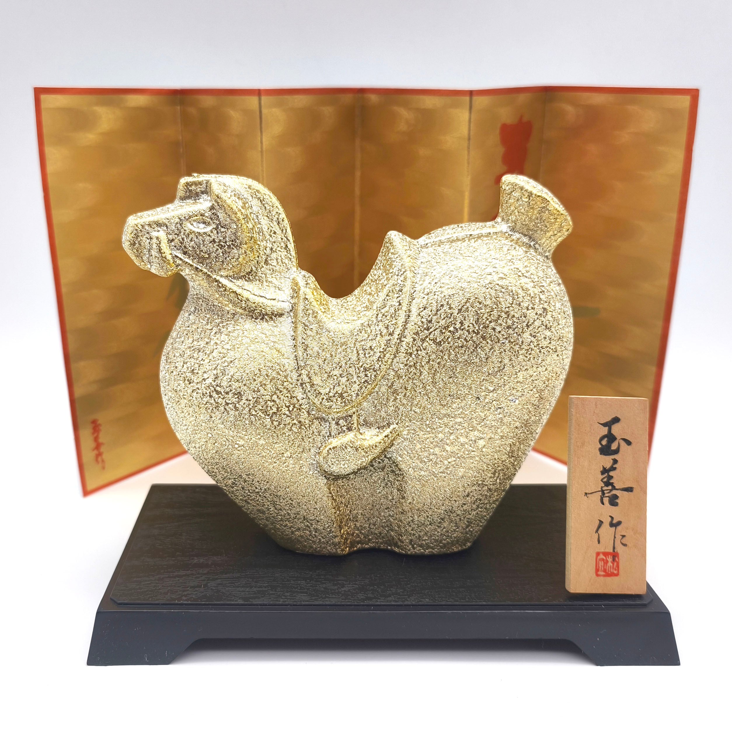 木彫り象・木製彫刻・置物・No.210529-82・梱包サイズ140 | リサイクル