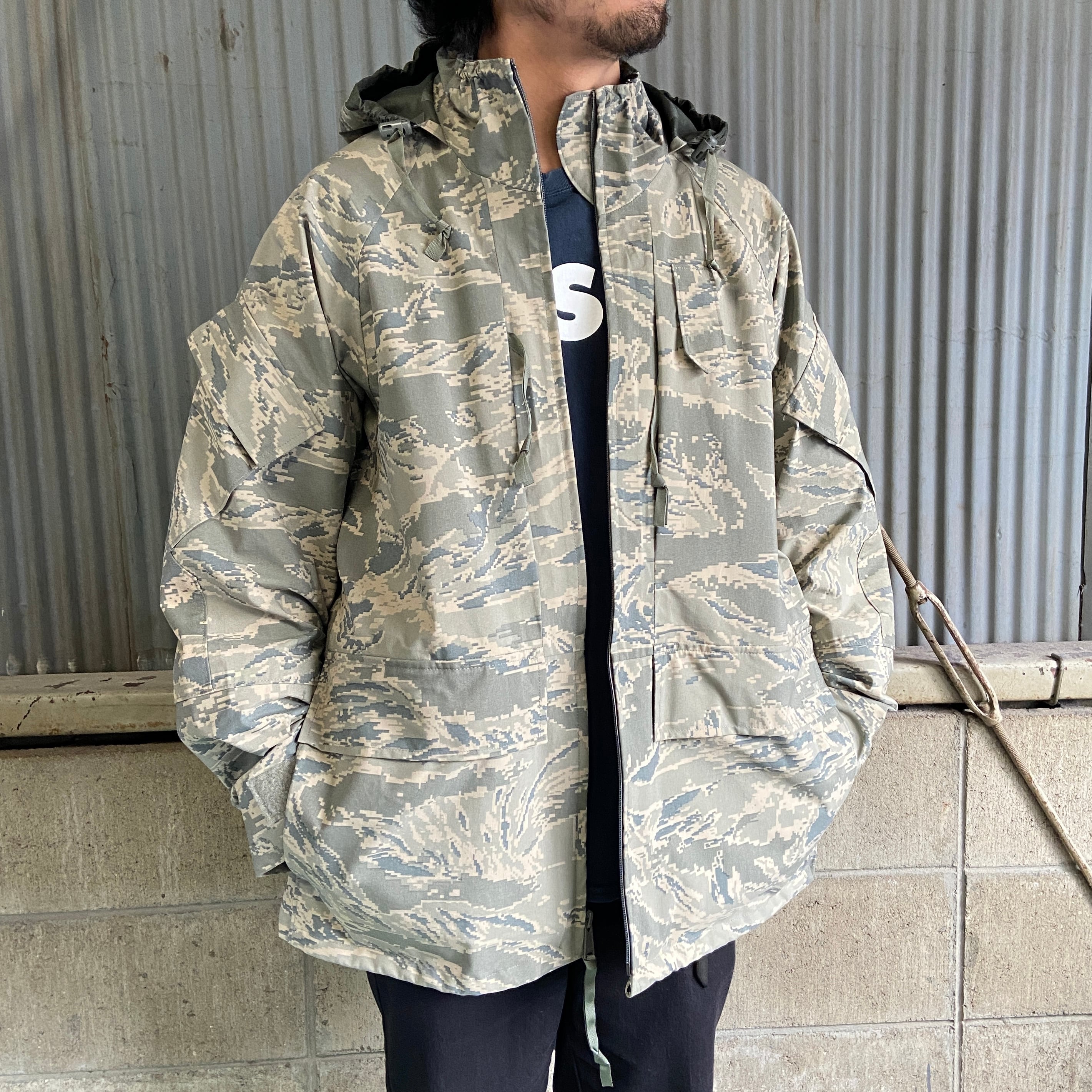 09年納品 U.S.AIR FORCE 米軍実品 APECS ABU デジタルタイガーカモ  