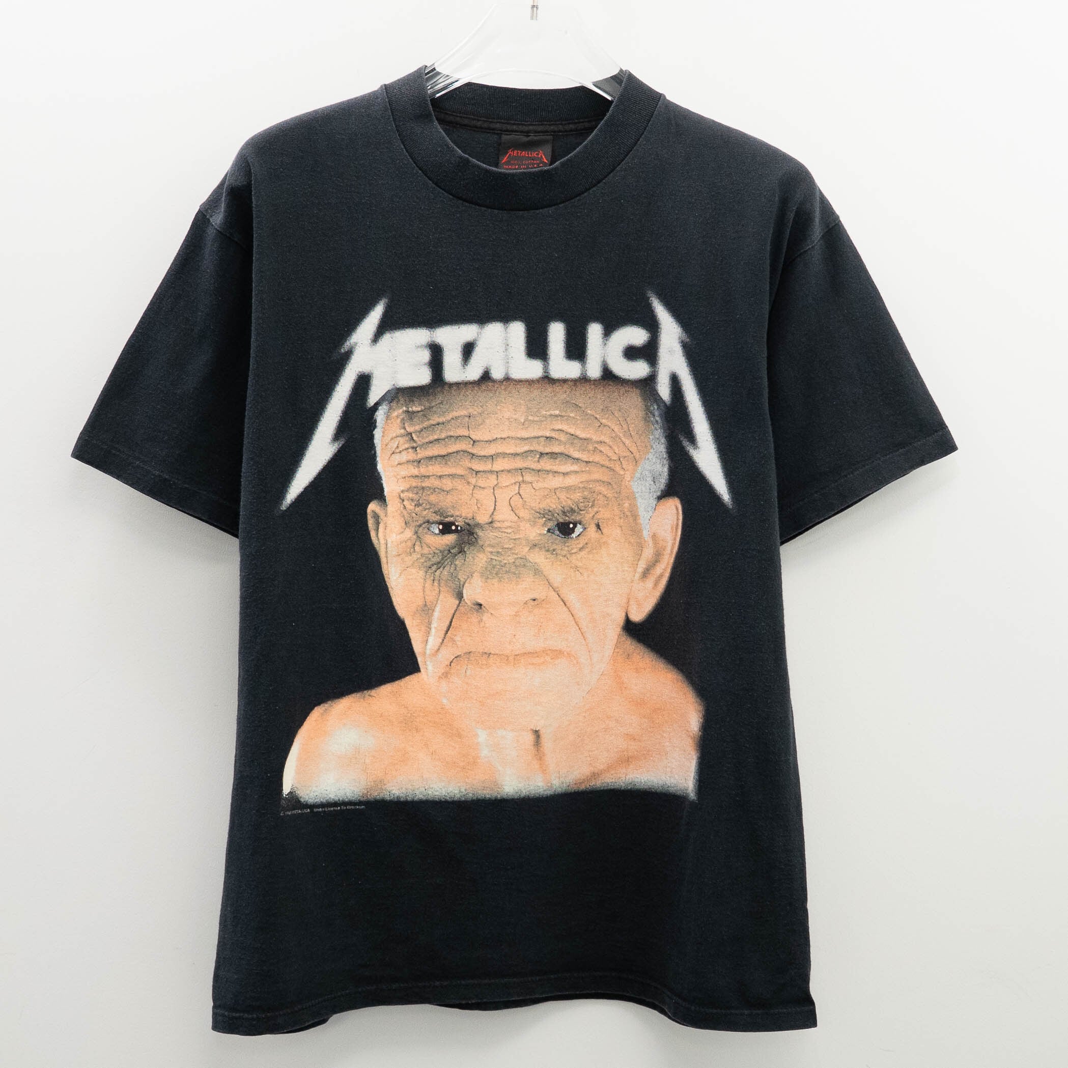 Metallica " Sandman " Original Tag L 【A8-622】