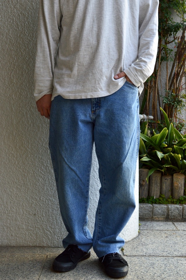 Wrangler 1990's 97601RS Cutoff Made in USA W34 USA企画 BlueBell社 ラングラー デニム 90s