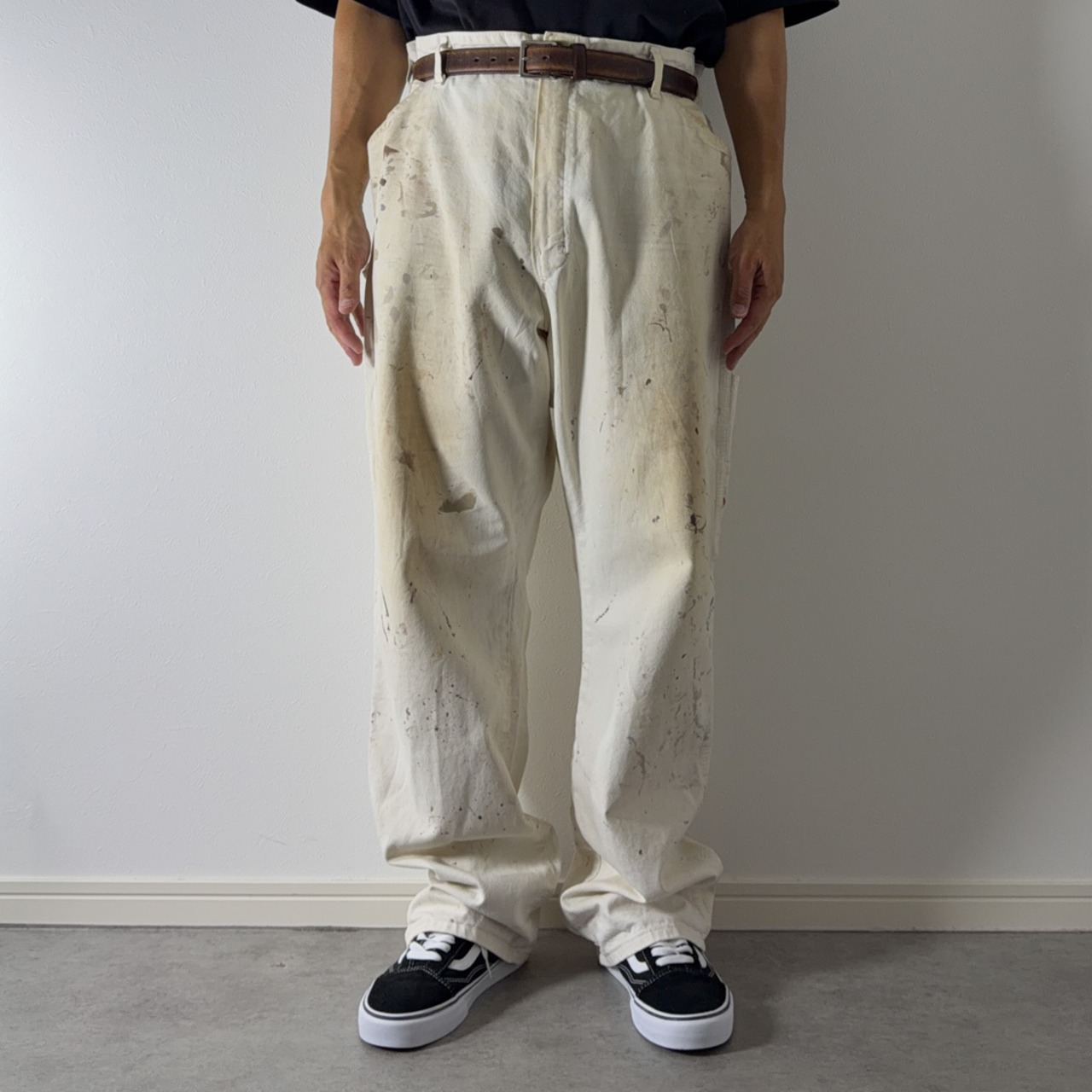 Dickies Sherwin-Williams white painter pants [W42L31相当] 古着 - 18