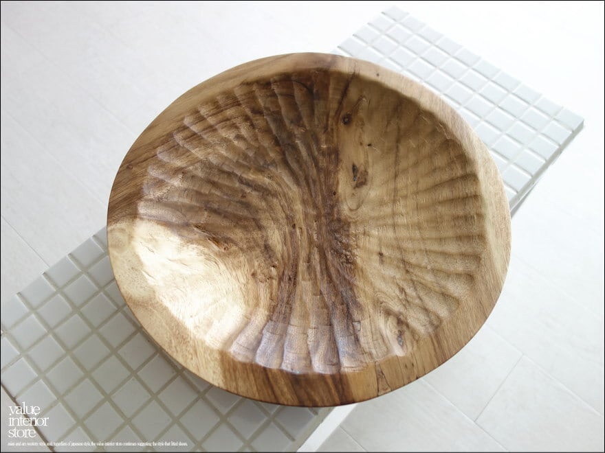 モンキーポッド総無垢材 デコレーショントレイN 小物入れ 飾り皿 木製