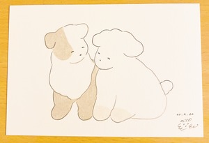 page3 こいぬの原画ーsold outー