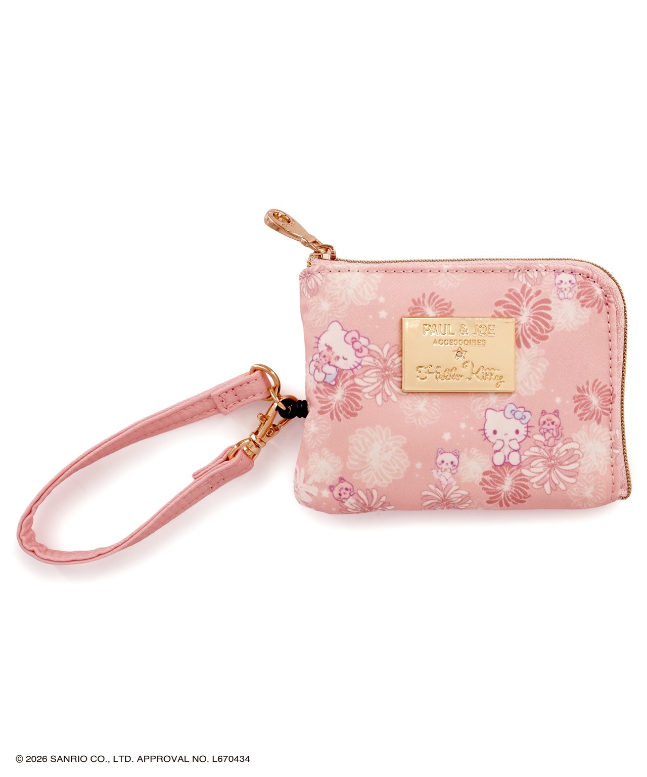 PAUL&JOE ACCESSOIRES × HELLO KITTY : PASS COIN CASE PJKT-W001