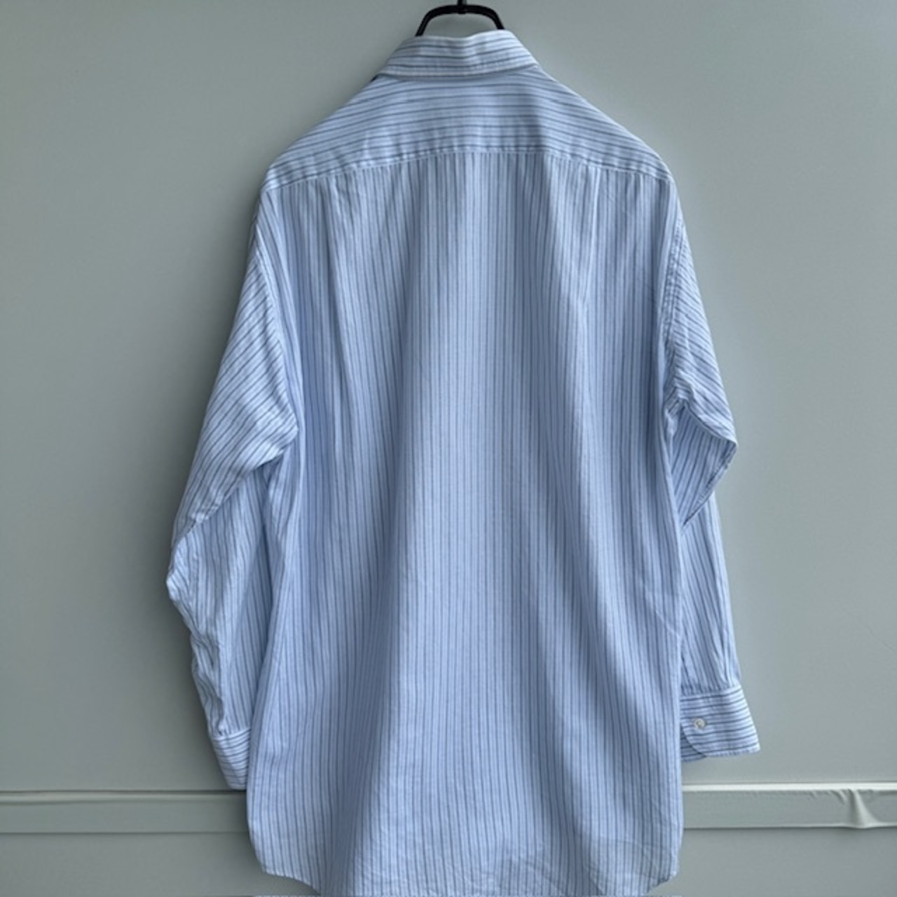 LANVIN ストライプシャツ コットン 画像5