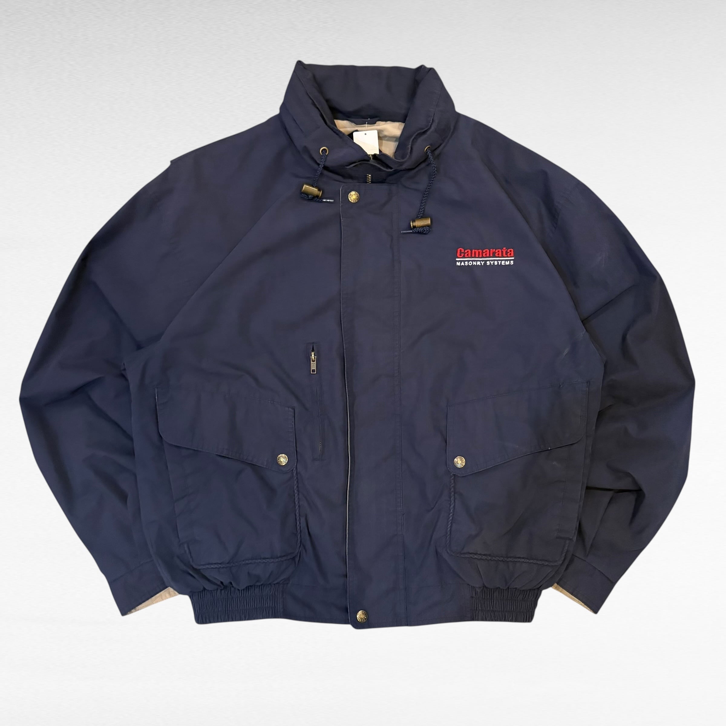 TRI-MOUNTAIN embroidery sailing type polyester cotton zip up