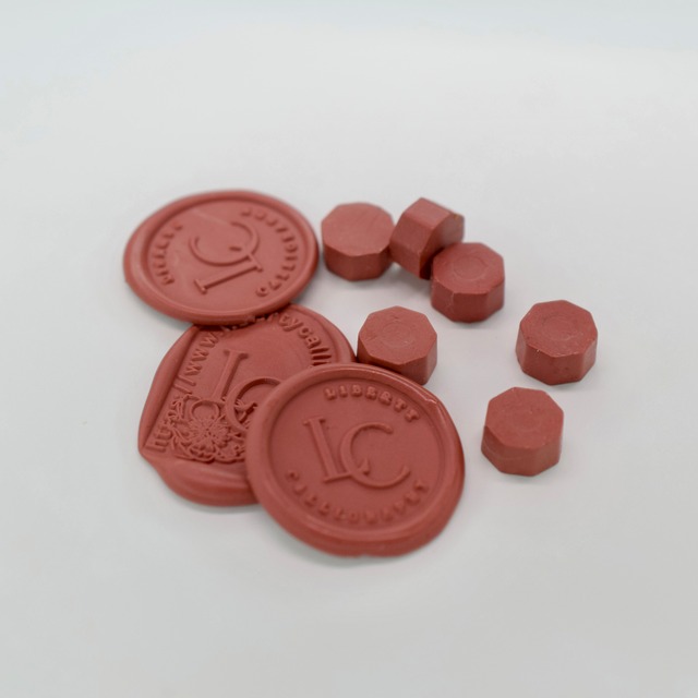 Sealing Wax Octagon matte series/06. 弁柄色 Bengara-iro/シーリングワックス オクタゴンマットシリーズ gallery image 1