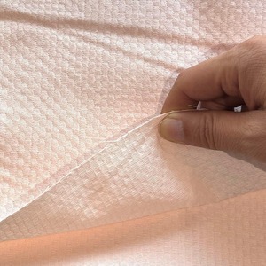 ★NO098◆3m◆綿100%ジャガード生地◆薄桜色